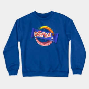 Pure Drifter Chocolate Bar Design - Car Drifting Crewneck Sweatshirt